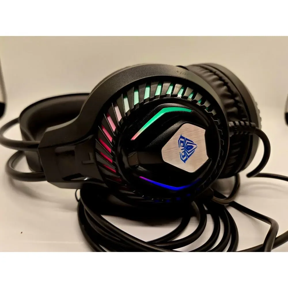 AULA S605 WIRED GAMING HEADSET – 7.1 CHANNEL – RGB – NOISE CANCELING